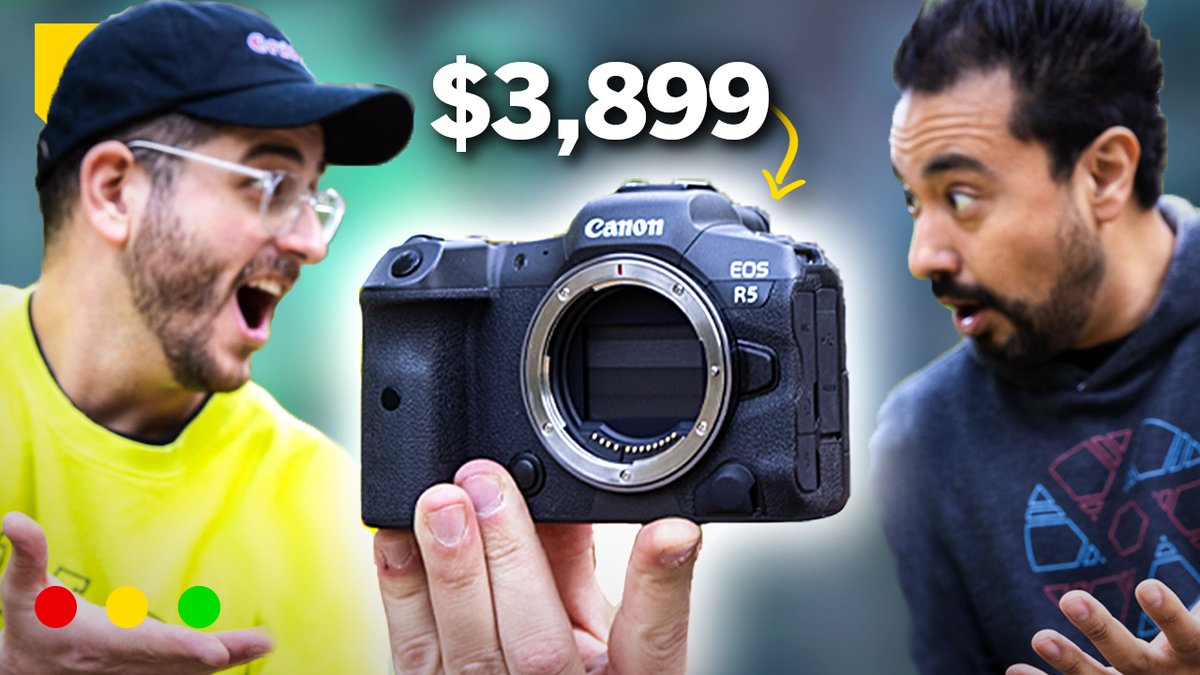 thumbnaildavid's tweet photo. New video is LIVE ft. @mondobytes 

 Is the Canon R5 actually any good? 

Check it out on @indymogul 🤟 https://t.co/0SXI0jOekP