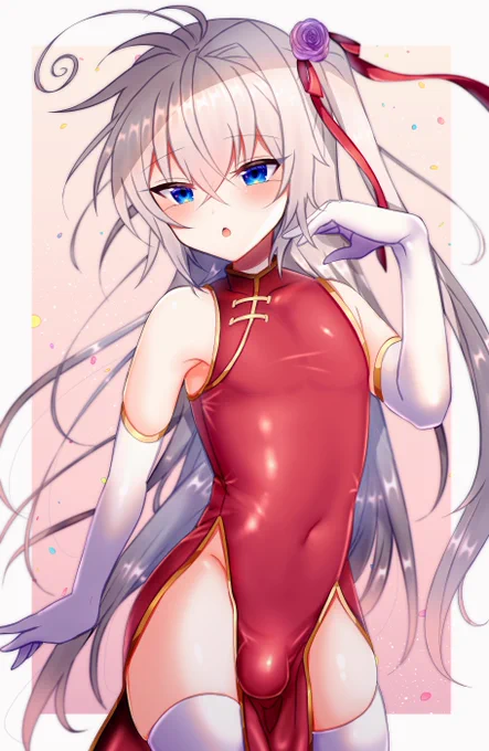 チャイナドレスつばきくん 