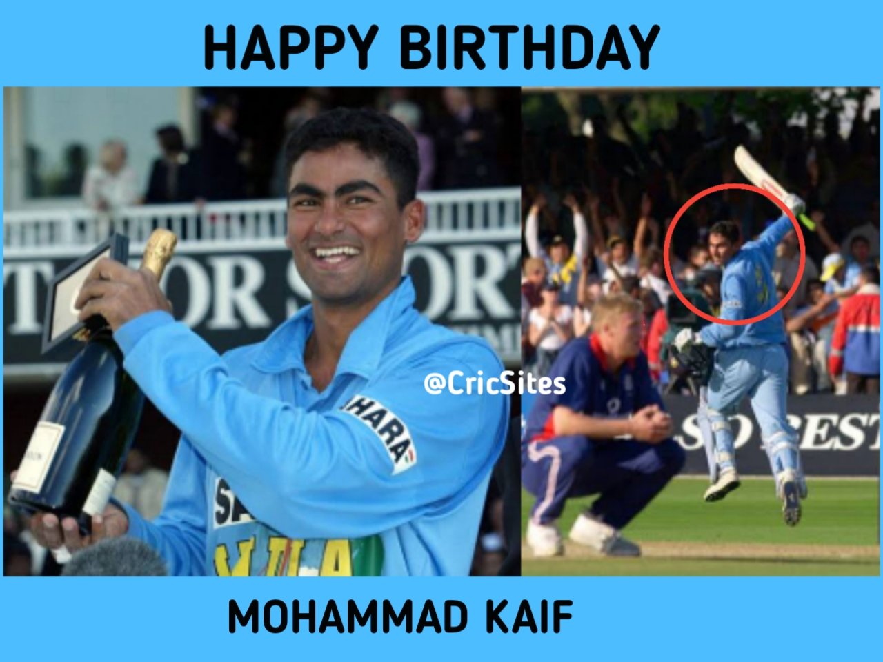 Happy Birthday Mohammad Kaif      