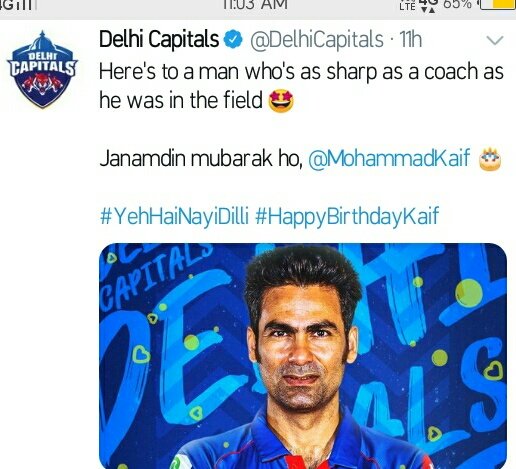 Happy birthday Mohammad Kaif 