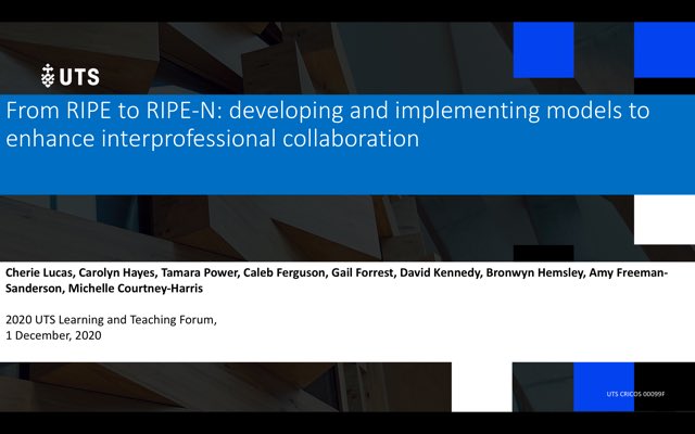 LucasReflection's tweet image. Enhancing interprofessional education and collaboration in higher education #RIPE #RIPEN @UTSfutures @UTSEngage @AusPharmCouncil @LucasReflection @TamaraJPower @Dr_CJ_Hayes @calebferg @BronwynHemsley @traboccant @GailForrest8 @DrAmyFS @MCHarrisEyes @UTS_Health
