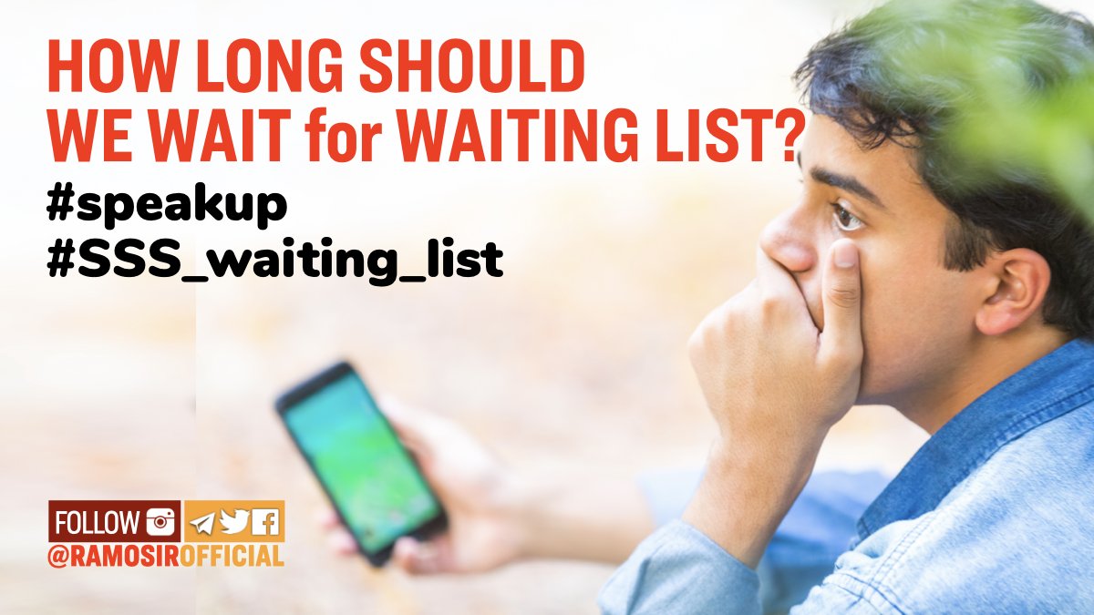 RaMoSirOfficial's tweet photo. Don't keep the aspirants waiting for the waiting list. @DoPTGoI please bring in much needed reforms swiftly. 

#speakup
#SSC_waiting_list https://t.co/gVKKmuS0Sv