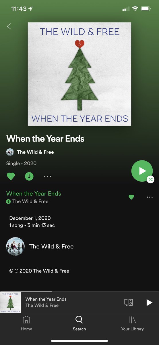 thewildfreeband's tweet photo. Our new single just dropped!
#WhenTheYearEnds #TWAF https://t.co/1a5czuPnIw