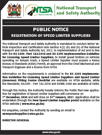 NTSA KENYA tweet media