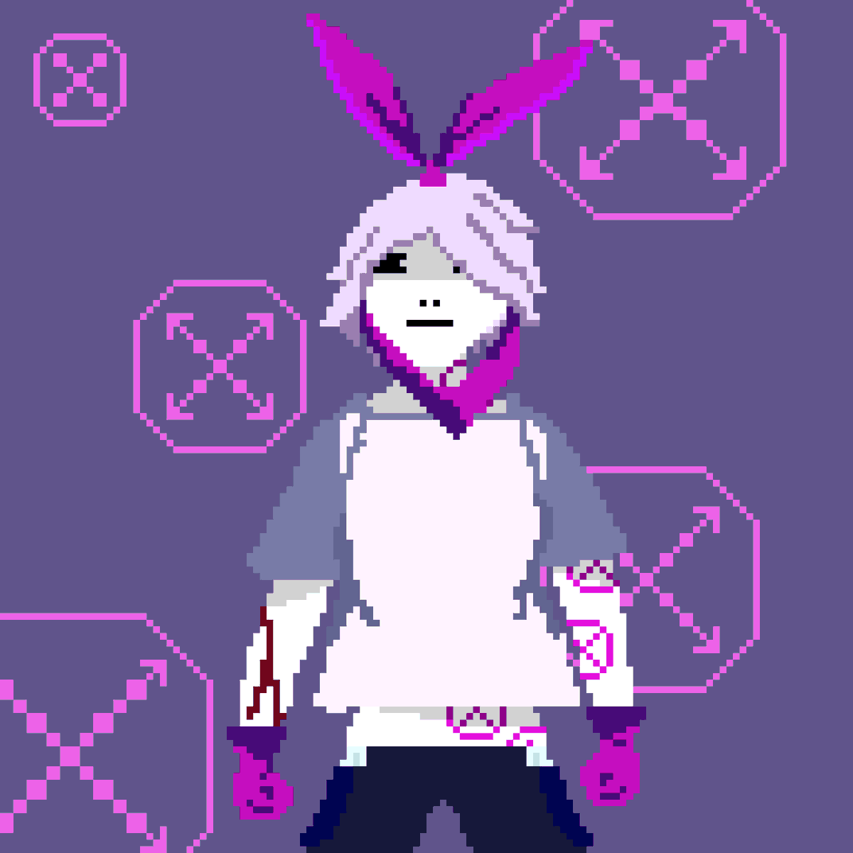 willow_wispss's tweet photo. I made some cool pixel art of Brooke from "I'm the Grim Reaper" by @grave_weaver
#graveweaver #imthegrimreaper https://t.co/Bau52xxy3Z