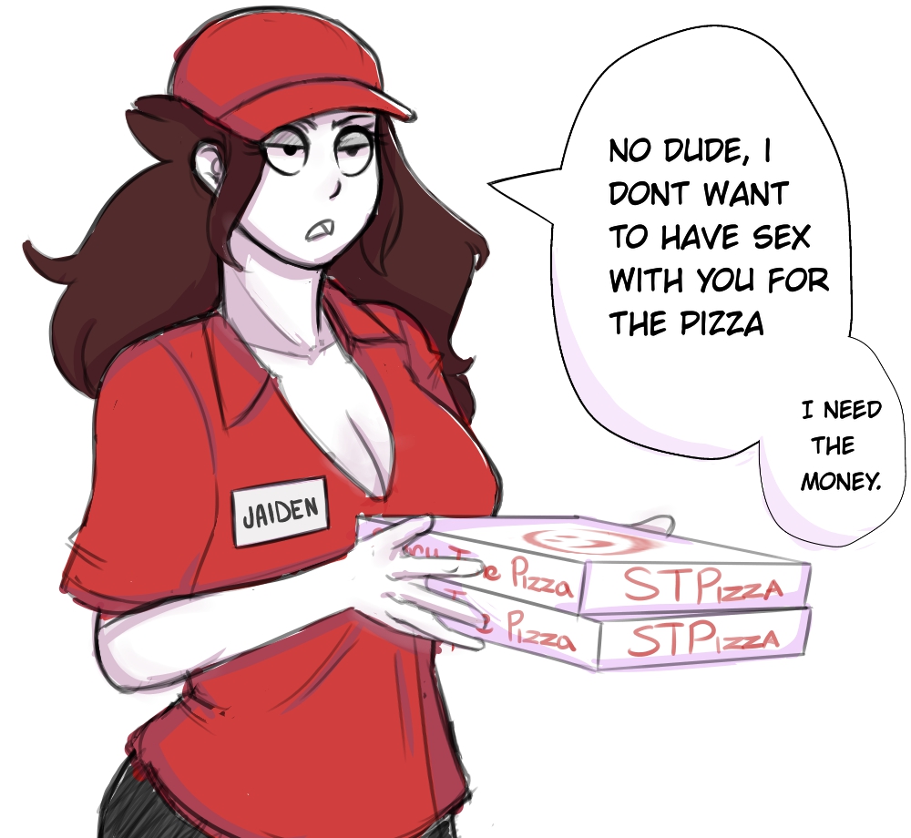 Hikikomori 🔞 on X: Pizza Delivery Jaiden 👀 Not so unexpected end   / X