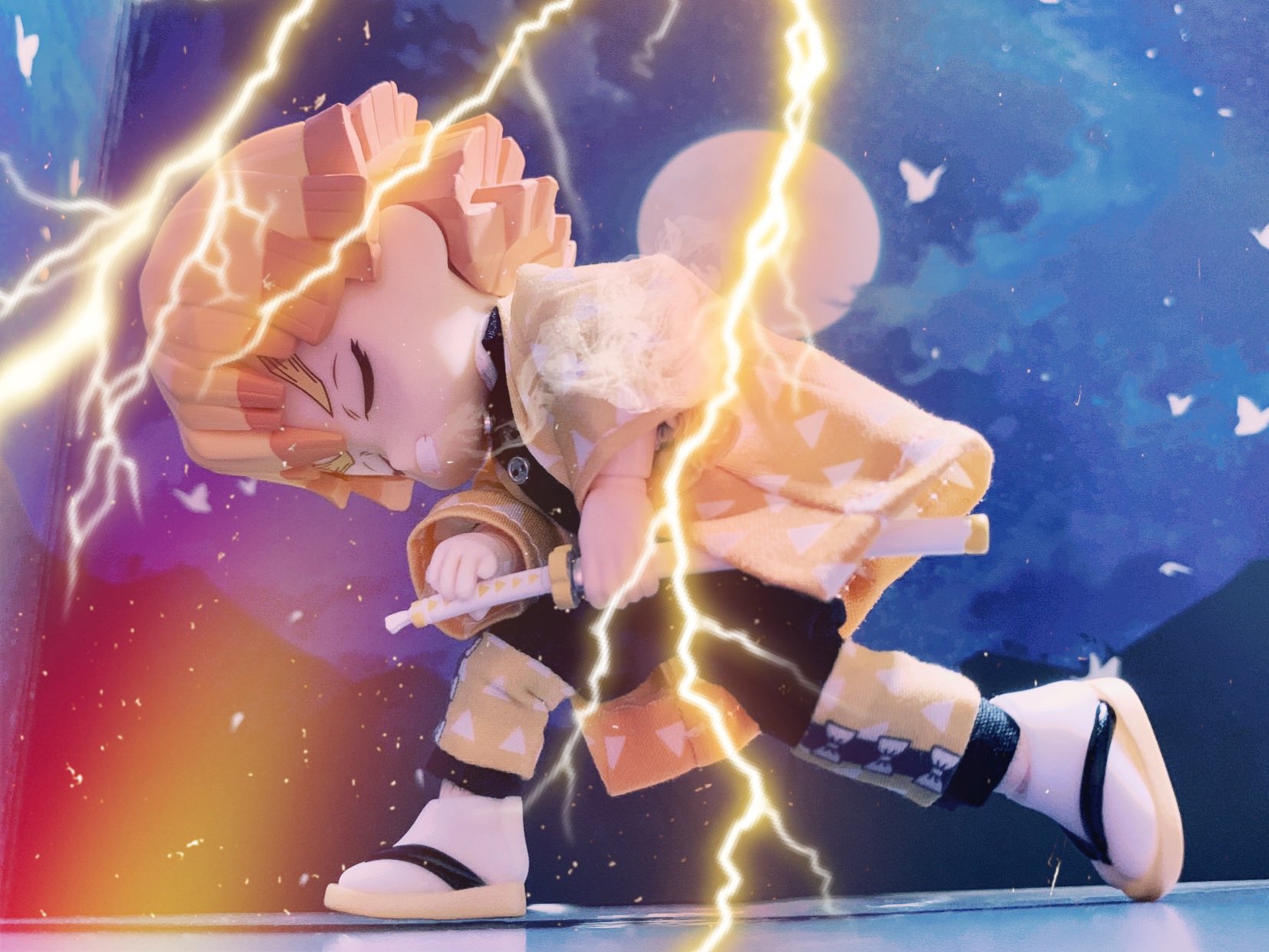 Shou キャンドゥ Can Do さんで売ってる背景ボードが鬼滅の刃のねんどろいど撮影にすごく合うので買ってみた 私はすぐ ねんどろいどどーるやオビツろいど化させてしまうのでもうちょっと大きい背景ボードも販売してくれたら嬉しいな なんて思います 笑