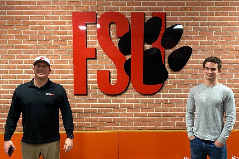 GuyHayes13's tweet photo. Thank you Coach Fitzgerald @frostburgfitz and staff for the great visit today at Frostburg State University! Awesome program and facilities! https://t.co/0z2pS3oDF5