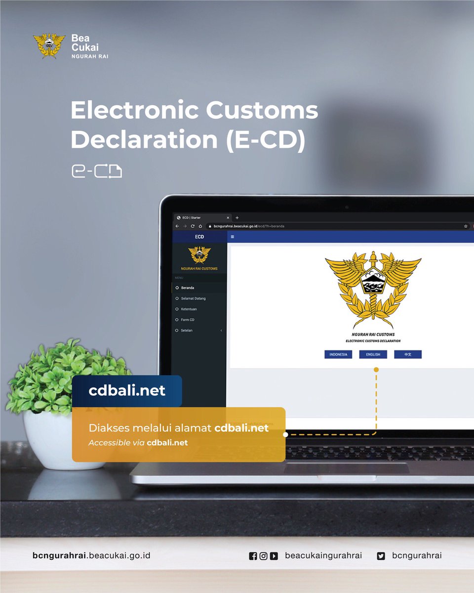 bcngurahrai's tweet image. Bea Cukai Ngurah Rai berinovasi dengan menghadirkan Electronic Customs Declaration (E-CD) berbasis web yang bertujuan untuk memperlancar arus penumpang sekaligus mendukung protokol kesehatan.

Simak infografis untuk langkah penggunaannya.

#BeaCukaiMakinBaik #CustomsDeclaration
