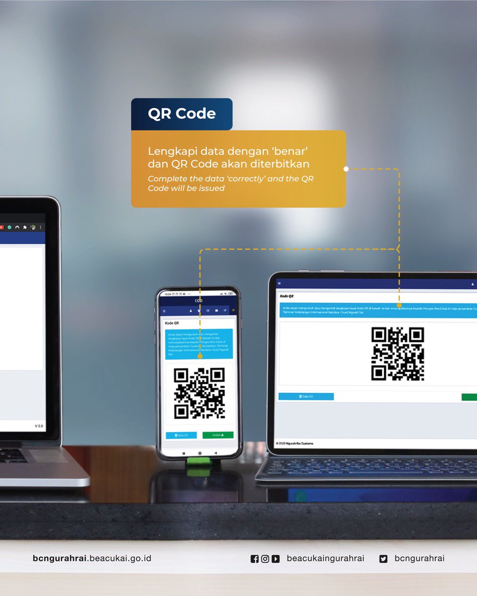 bcngurahrai's tweet image. Bea Cukai Ngurah Rai berinovasi dengan menghadirkan Electronic Customs Declaration (E-CD) berbasis web yang bertujuan untuk memperlancar arus penumpang sekaligus mendukung protokol kesehatan.

Simak infografis untuk langkah penggunaannya.

#BeaCukaiMakinBaik #CustomsDeclaration