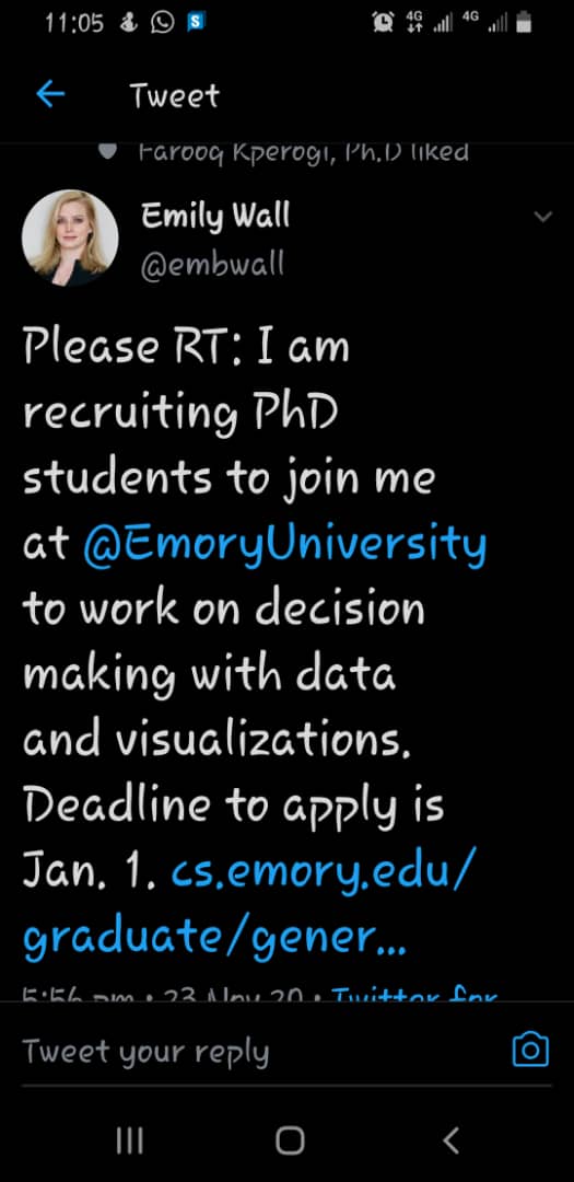 PrinceZapps's tweet image. Interested in some practical research work?
I found this earlier on her wall.