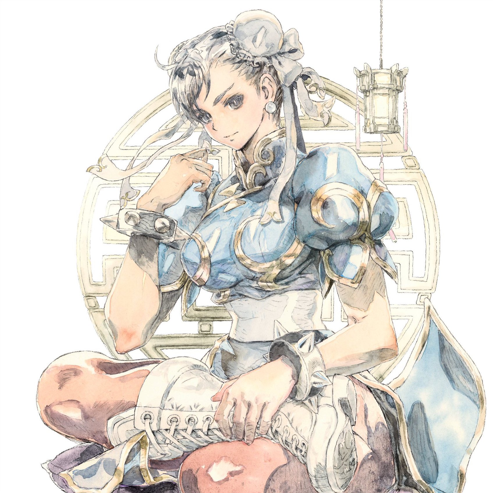 描き下ろしアートパネル　あきまん×春麗　ストリートファイター　CAPCOM 描き下ろしアートパネル あきまん×春麗 ストリートファイター CAPCOM