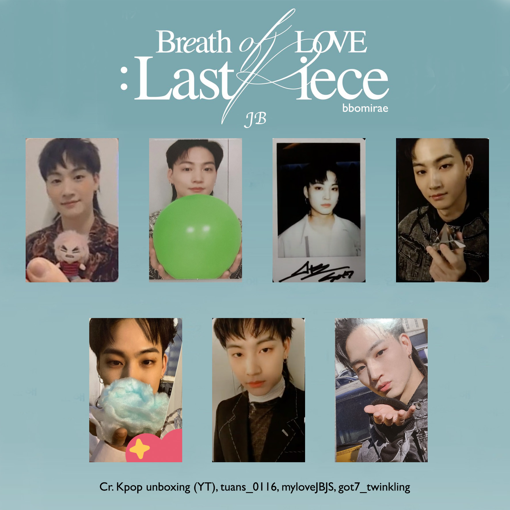 GOT7 Breath of Love 限定トレカ☆ジニョン GOT7 Breath of Love 限定トレカ☆ジニョン GOT7 Breath Of Love