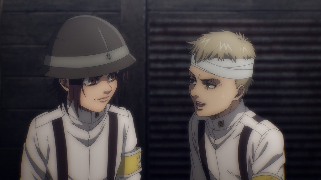 Featured image of post Gabi And Falco Aot / Udo gabi zofia falco working as waiters aot season 4 ep 4.