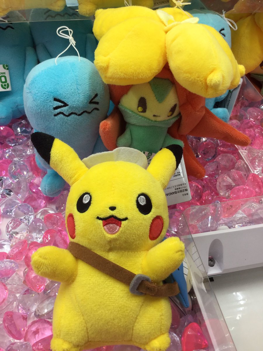 セガ秋田 投入中 劇場版ポケットモンスターココぬいぐるみ ピカチュウ ソーナンス ヒメンカ セガのお店 セガ秋田 ポケモン ピカチュウ ソーナンス ヒメンカ