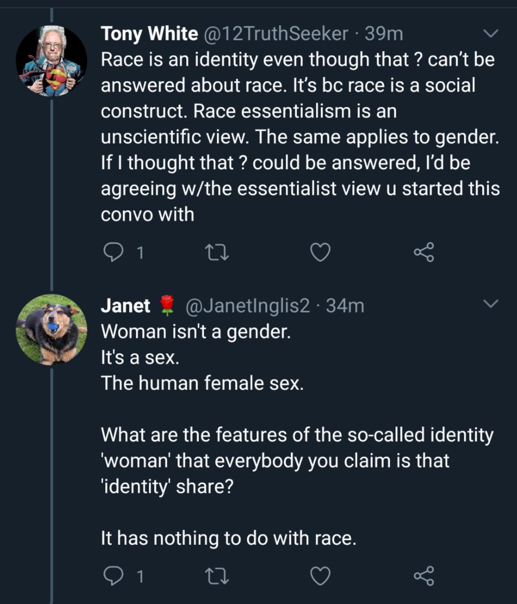 But ... race!?But ... gender!?But ... essentialism?But ... identity?Fool!