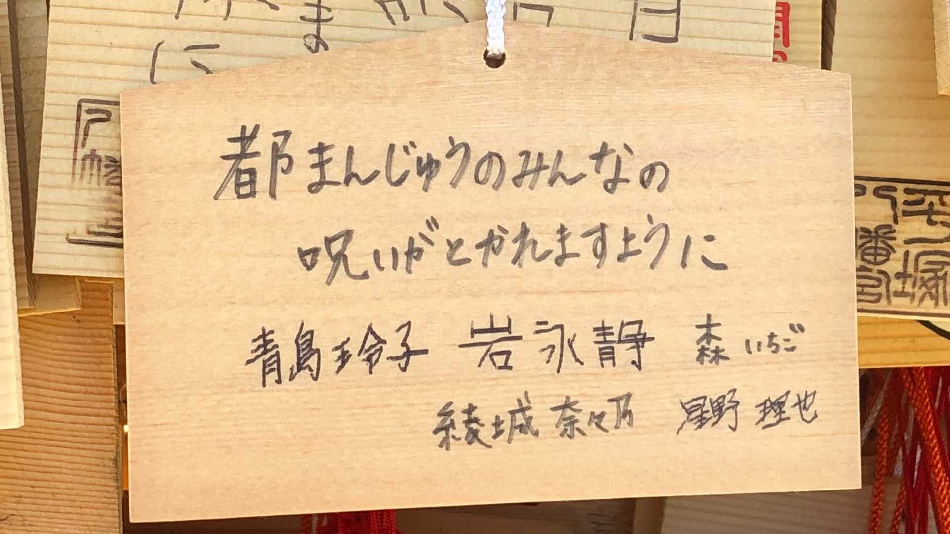 青島玲子 みんなで願掛けに行きました これでもう大丈夫だと思います みなさん本当に ありがとうございました ヒカリにも報告に行こうと思います T Co Jdizcwtjnw Twitter
