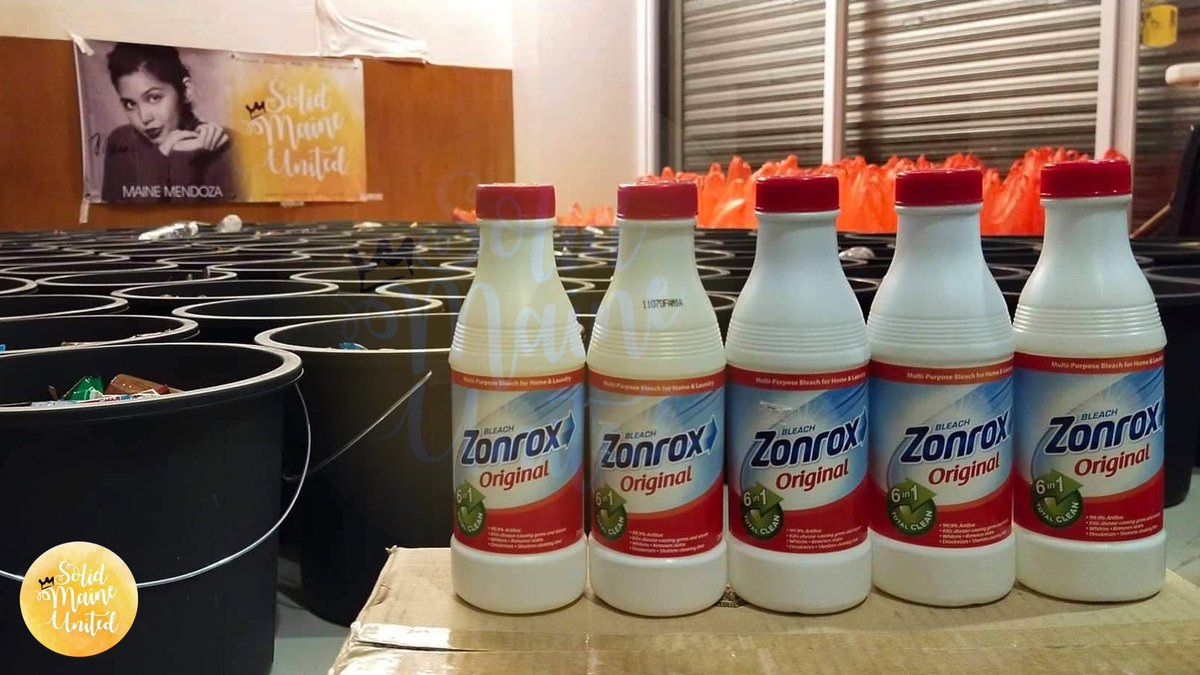 Our deepest gratitude to the following sponsors: <a href="/SipPurified/">SIP Purified Water</a> @Hygienix @ZonroxPh for their generosity in supporting this donation drive. 💛
<a href="/mainedcm/">Maine Mendoza</a> #MaineMendoza