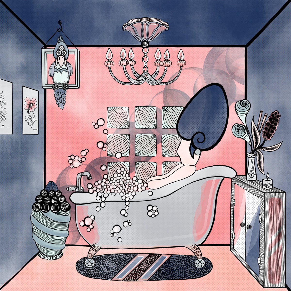FaeLXVII's tweet photo. Coloured a thing I’m proud of tonight. #zenspaces #digitalart https://t.co/CMINSTA78A