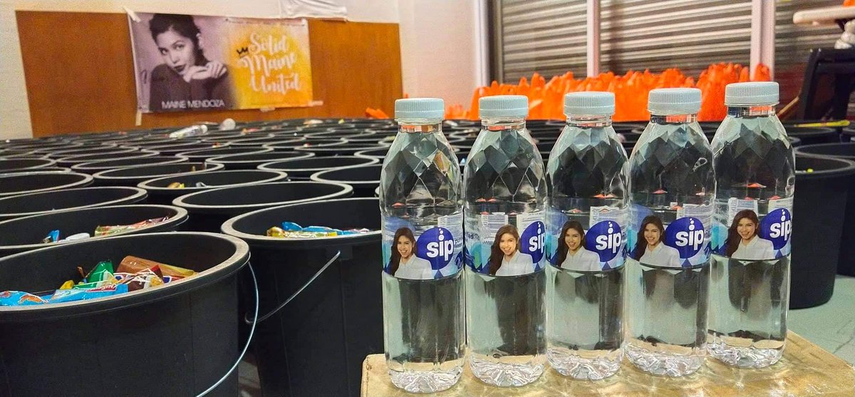 Our deepest gratitude to the following sponsors: <a href="/SipPurified/">SIP Purified Water</a> <a href="/hygienix_ph/">Hygienix Philippines</a> <a href="/ZonroxPH/">Zonrox Philippines</a> for their generosity in supporting this donation drive. 💛
<a href="/mainedcm/">Maine Mendoza</a> #MaineMendoza