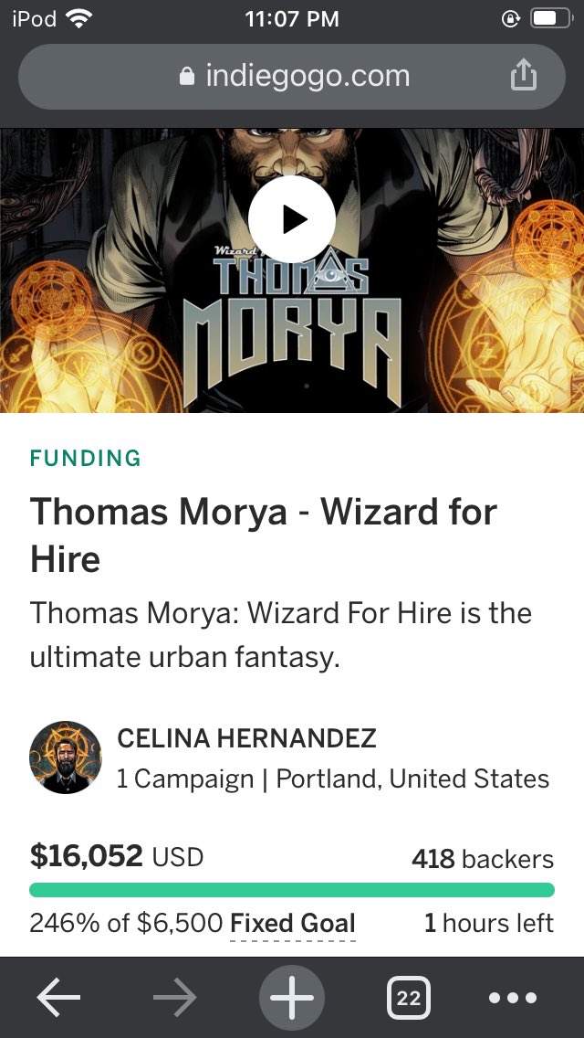 chibicelina's tweet image. ONE HOUR LEFT!!!! #THOMASMORYA - igg.me/at/thomasmorya @stefanirennee @Indiegogo