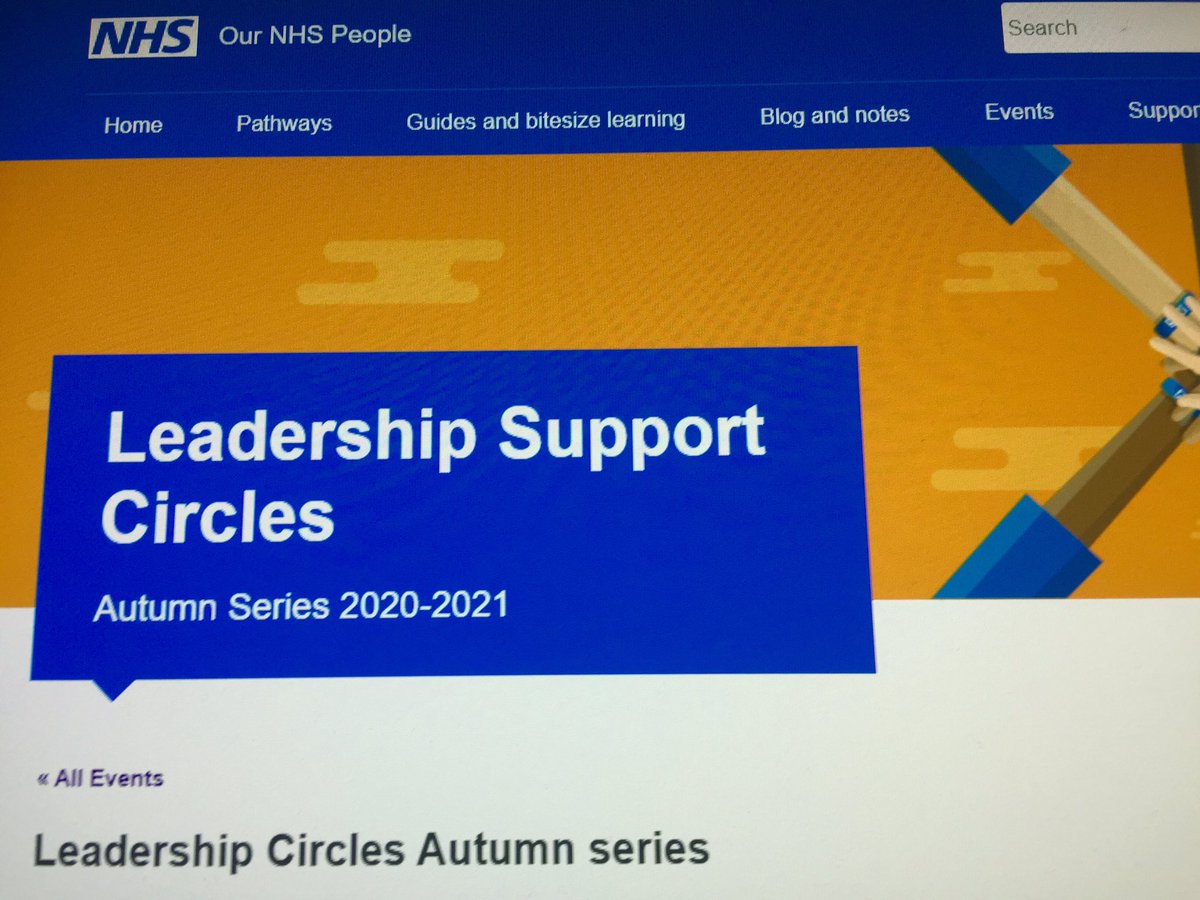 Leadership support circles - book at people.nhs.uk/event/leadersh…  #OurNHSPeople #WeAreTheNHS - support circles offer time &amp; reflective space for leaders and managers to share experiences, be heard and learn &amp; develop together - 10 evidence-based principles for leading compassionately
