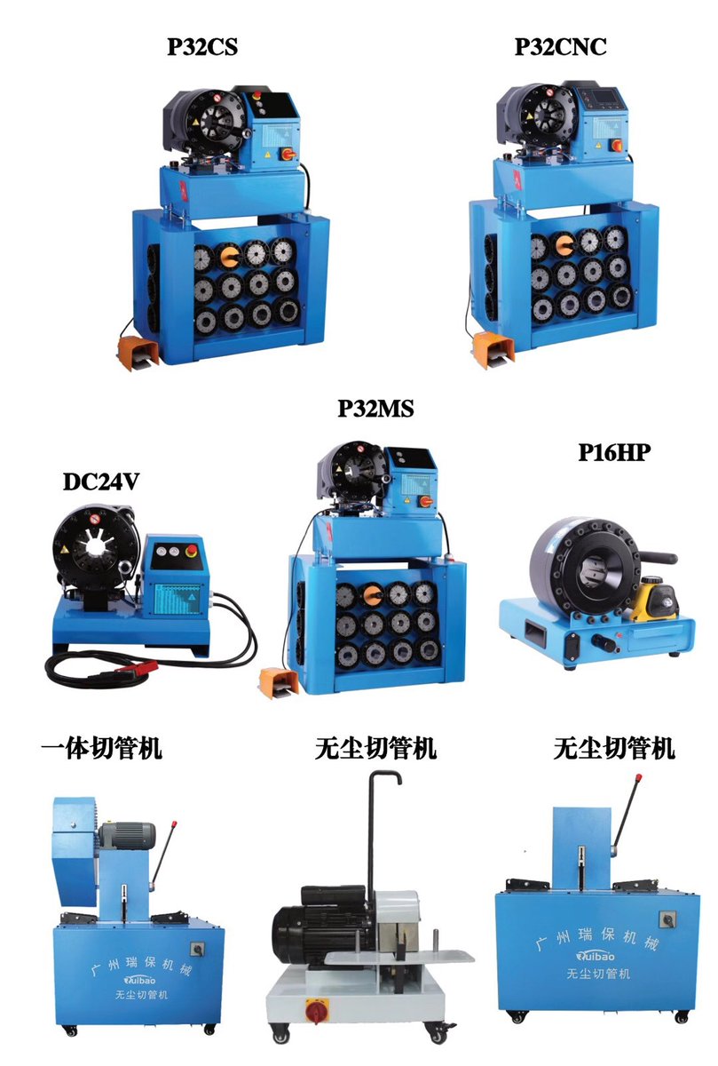 MachineRuibao's tweet image. We are hose crimping machine factory,factory directly sale and cheap,if you need it,please contact me.
Whatsapp&amp;amp;Tel:86 13600066512
Email:ruibaomachine@hotmail.com