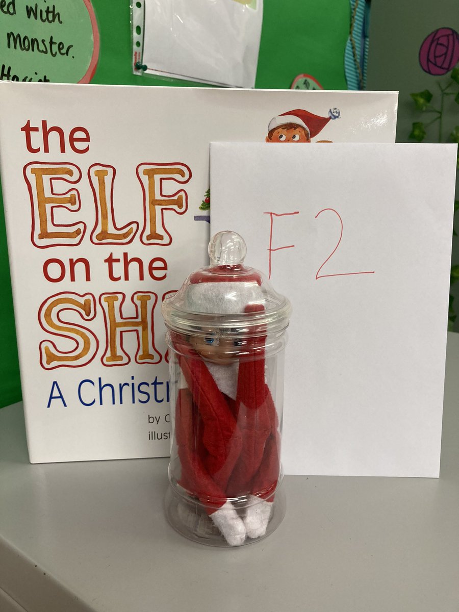 MrsBlackwell21's tweet photo. Guess who has arrived in F2 this morning π Prepare for madness! β¨ #Christmas #QuarantineElf #elfontheshelf2020 #classroomantics #KeepTheMagicAlive @MapplewellsPrim @FlyingHighTrust https://t.co/M193iv8vCx