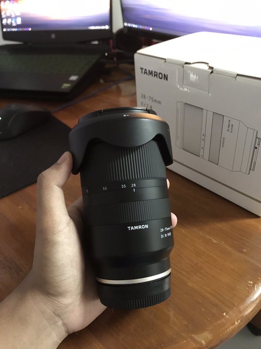fitrimohd09's tweet photo. Want to sell 
Tamron 28-75mm f2.8
Digieye uv filter 
2.8k 
Condition 9/10
Item masih lgi dlm warranty https://t.co/Hx64JqWTQp