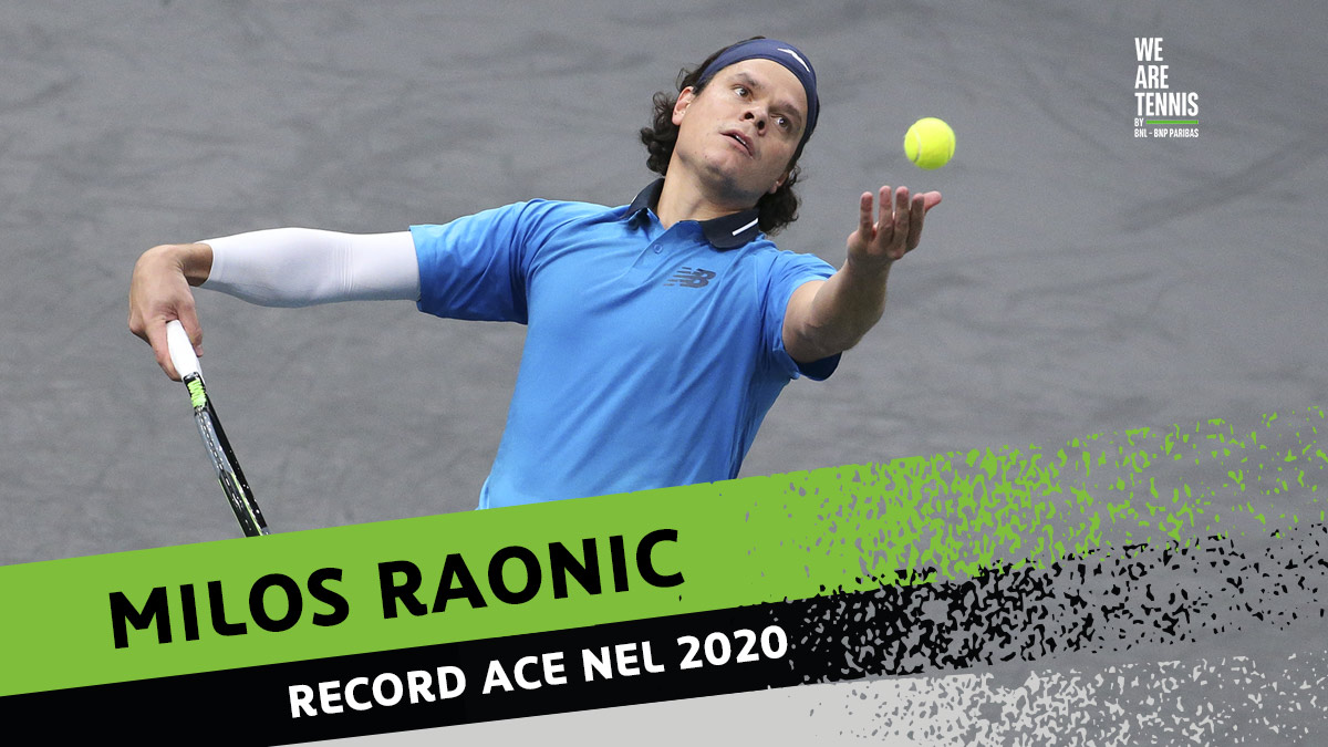 Raonic 👑 degli aces 😎
Capitolo statistiche ATP 2020: con una media di 16 ace a partita Milos Raonic è il re degli ace 2020 davanti al solito John Isner 👇🏽
1️⃣ Raonic 529
2️⃣ Isner 425 (21 ace/match)
3️⃣ Zverev 422 (10 ace/match)
4️⃣ Rublev 411
5️⃣ Opelka 374 https://t.co/jMRK0SjEWr