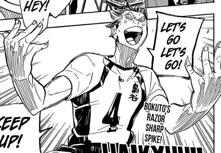 Here's Bokuto to brighten up your day!! 