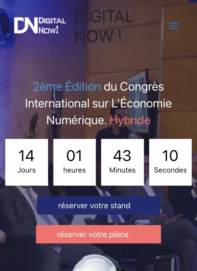 DigitalFocus05's tweet image. J-14: #saverhedate DigitalNow.ma
 #cddmaroc #digitalnow #Digital