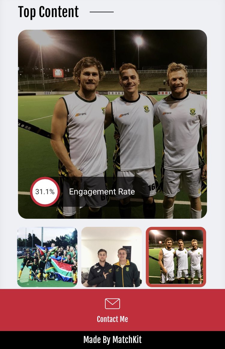 YourMatchKit's tweet photo. Meet Alex Stewart

South African hockey player

View his profile here: https://t.co/2YxyPzaST7

#MatchKit #MatchKitMeet
#Hockey https://t.co/OKvw5WWdfC