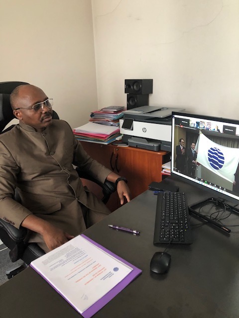 AmbassadeF's tweet photo. Ce mardi 1er Décembre 2020, S.E.M. Ernest NIYOKINDI, Délégué du Burundi au Bureau international des Expositions (BIE) , a participé à la 167e SESSION DE L’ASSEMBLEE GENERALE DU BIE, en visio-conférence. https://t.co/BoyutkuKjG