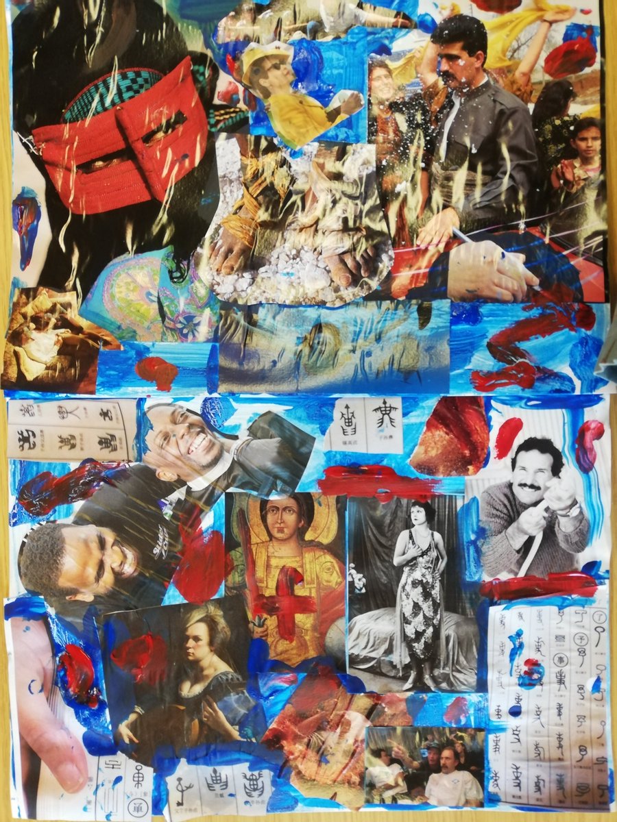 A #collage by St Mungo's client John J Sheehy