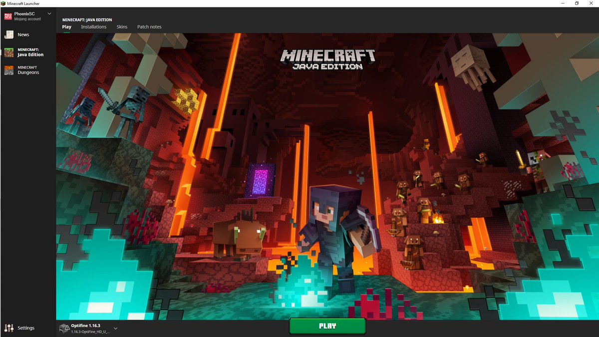 Phoenix Sc Hamish Yooooooo New Minecraft Launcher What