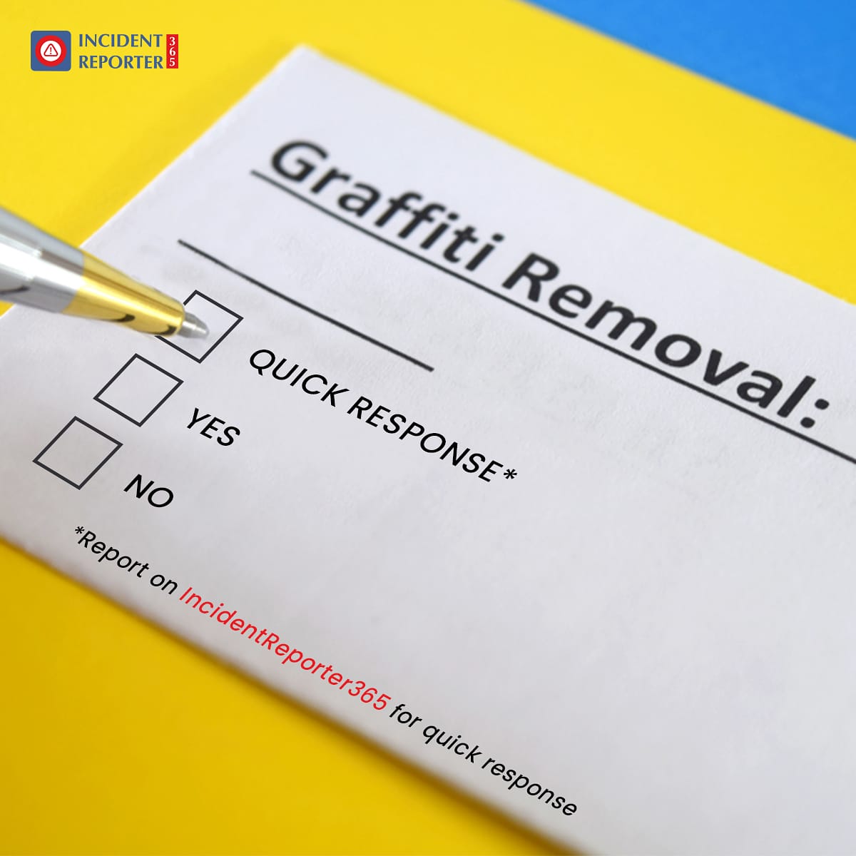 ReportWithOqsha's tweet image. Does it take too long to resolve your issues?
IncidentReporter365 help you report your issues and get faster resolutions from local authorities.

Visit our website for more information, IncidentReporter365.com
#IncidentReporter365 #ReportNow #FasterResponse #DownloadNow