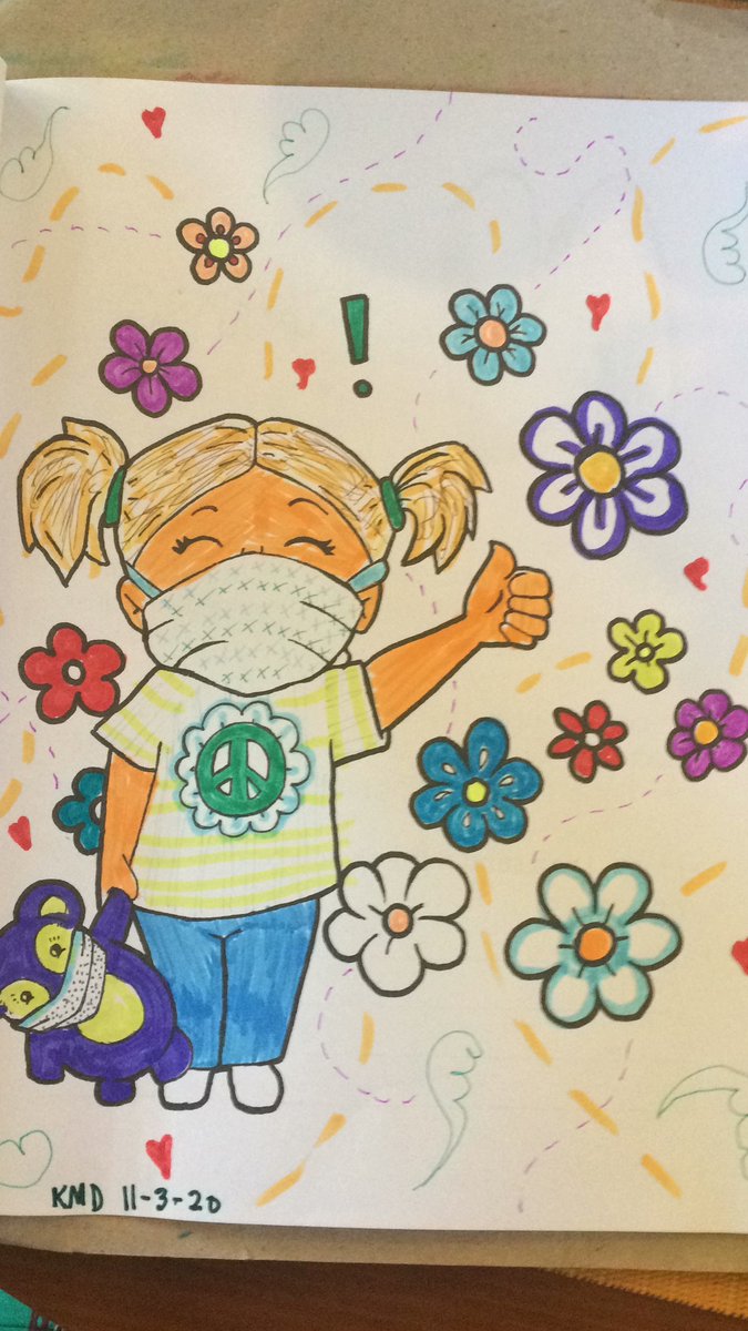Today, for #GivingTuesday, for every COVID-19 coloring book ordered, we will donate one to a child in need! amzn.to/3of1IgG