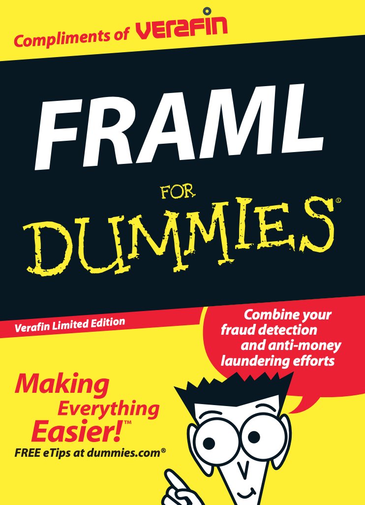 Nasdaq's new Verafin purchase sponsors an AML For Dummies book - actually not a bad read to learn the basics:
https://t.co/KYh4lhyLnD https://t.co/iBVmkXAoYr