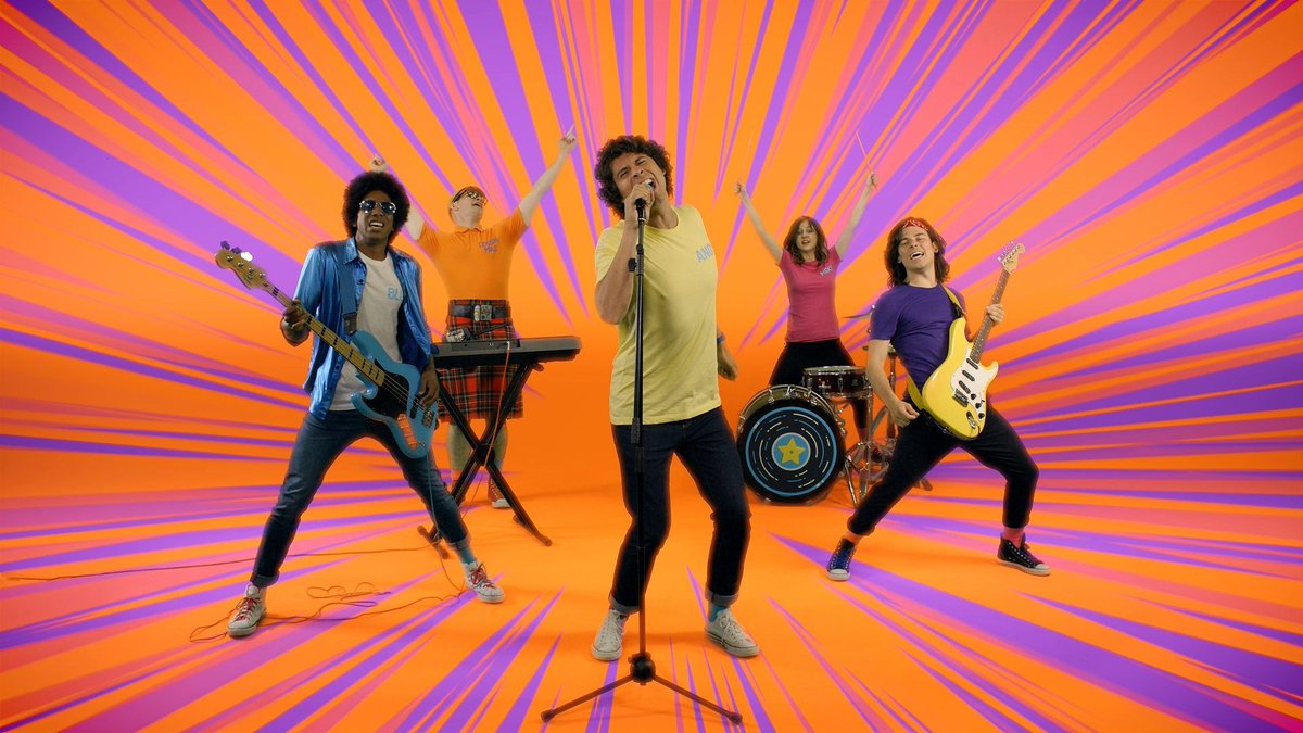 Andy and the Band’s podcast pilot episode launches today on <a href="/BBCSounds/">BBC Sounds</a>! You can listen to it here: bbc.co.uk/sounds/play/p0…

Share the fun with your friends and families!