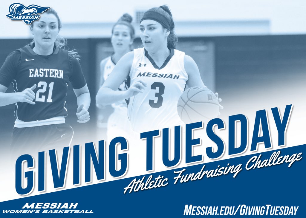 Messiah Womens BBall (@messiahwbball) on Twitter photo Giving day is here!🎉 On behalf of <a href="/MessiahSports/">Messiah Athletics</a> and Messiah Women’s Basketball we would appreciate any and all contributions. #messiahgivingday
For more information please visit messiah.edu/givingtuesday
Thank you💙 Giving day is here!🎉 On behalf of <a href="/MessiahSports/">Messiah Athletics</a> and Messiah Women’s Basketball we would appreciate any and all contributions. #messiahgivingday
For more information please visit messiah.edu/givingtuesday
Thank you💙