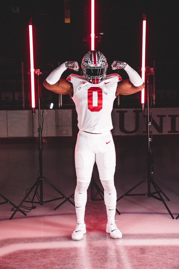Ohio State football to wear all-white jerseys against Michigan State