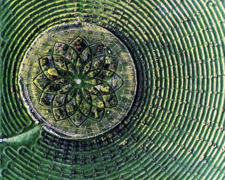 AerialPrintShop's tweet photo. Abstract pieces are doing well with the #Cyberweek sale (40% off with code cyber40) so here is a top-down of an actual labyrinth you can walk through. Also, this image was nominated for an @AirVuz award last year!

https://t.co/DsG4zTY8Tb https://t.co/v6vpBKk7ZL
