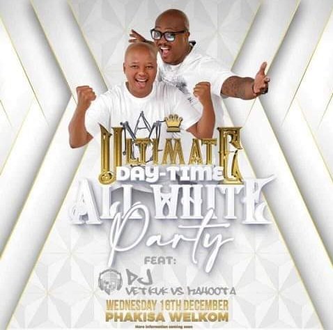 2point1music's tweet photo. 16th December, Phakisa, Welkom. 
Ultimate Day-Time All White Party. See you there👊🔥🔥🔥

#MOLEKO https://t.co/i1xksWAyBZ