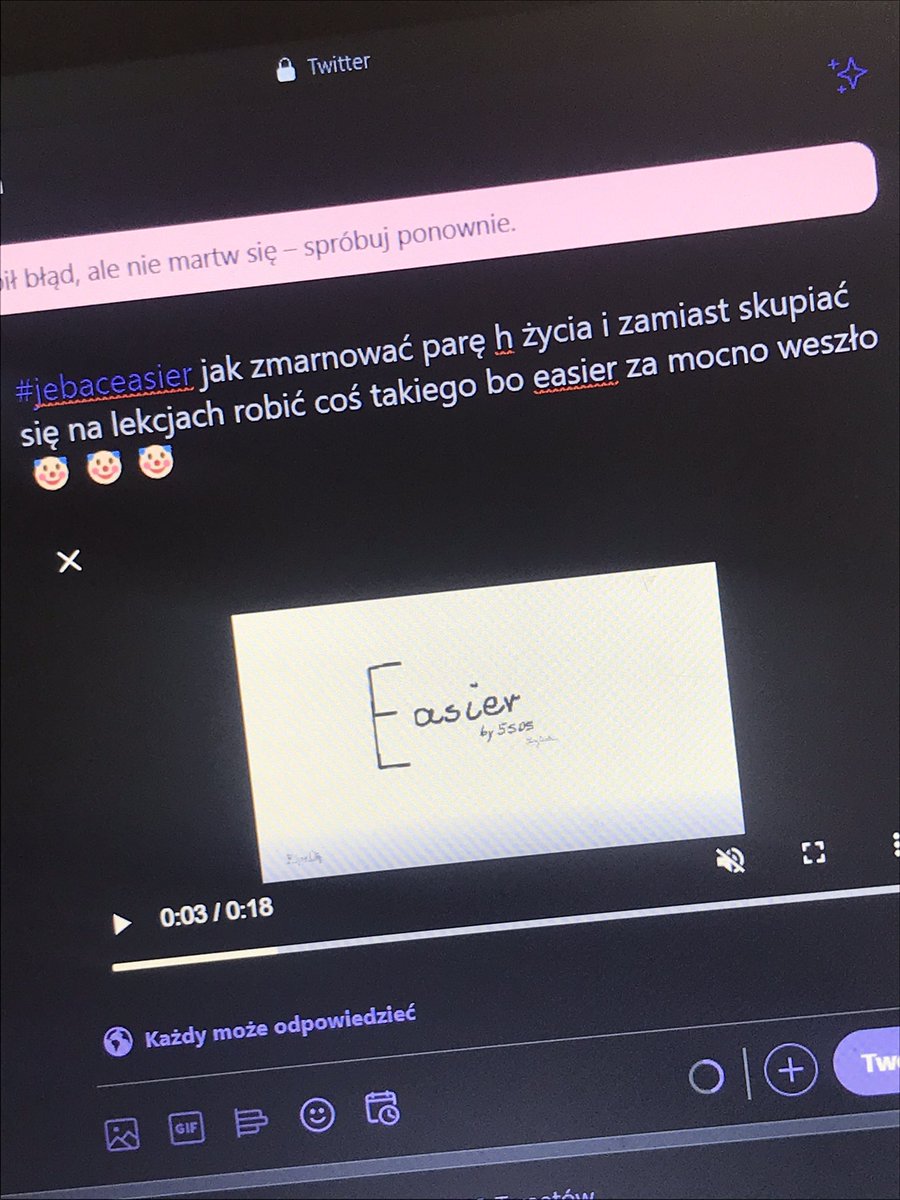 MrsSatoru's tweet image. I chuj nie chce się wysłać to znak że zmarnowałam na to pare h🤡🤡🤡🤡 #jebaceasier