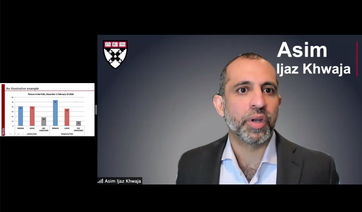 CERPakistan's tweet photo. “Data by itself is useless, because you need to process data. And to process data you need a theory of the world. We use theory to make sense of the data. But we also need data to test and refine our theory.“
Dr. @aikhwaja, Co-founder CERP and Director @HarvardCID 

#EBPD2020 https://t.co/k7OU8BhI0m
