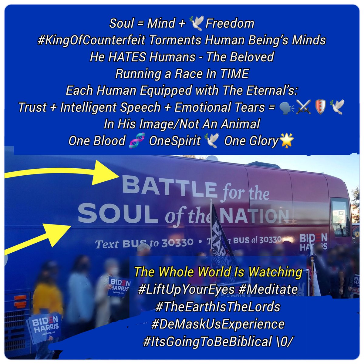 OpenOurEyesYHVH's tweet photo. @bradnolesfan @SpyGateDown 👊🏽Me too❣️ 😁
We support Bill Barr🙏🏽🙏🏿 🙏🏻 trust he is working The Plan led by The Way, The Truth & The Life 👑🩸💧👐🏾⚖️
Adonai guide his steps & keep him in Perfect Peace
#AllTheWorldsAStage
#StayOnScript
#ItIsWritten
#KingJesus
#LoverOfJustice
#Vengeance #Recompense #Eph6
#tyJ https://t.co/vEje2lJ4ZS