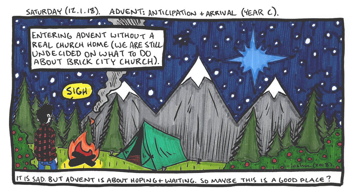 kiddashcomics's tweet image. Advent 2018.

“The Advent season encourages us to resist denial and face our situation as it really is.”
— Fleming Rutledge (Advent: The Once and Future Coming of Jesus Christ, 2018)

kiddashcomics.com/graphic-missio…

#makecomics #advent #advent2018 #contemplationandaction #diarycomics