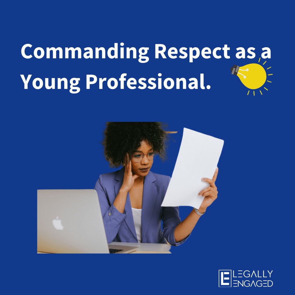legally_engaged's tweet photo. When did you finish school again?” “I am not your mate”. These and many others are some of the embarrassing situations young professionals face daily.

How can you command respect and prove you are a person of value?

A Thread! https://t.co/2GaoqkWxR2