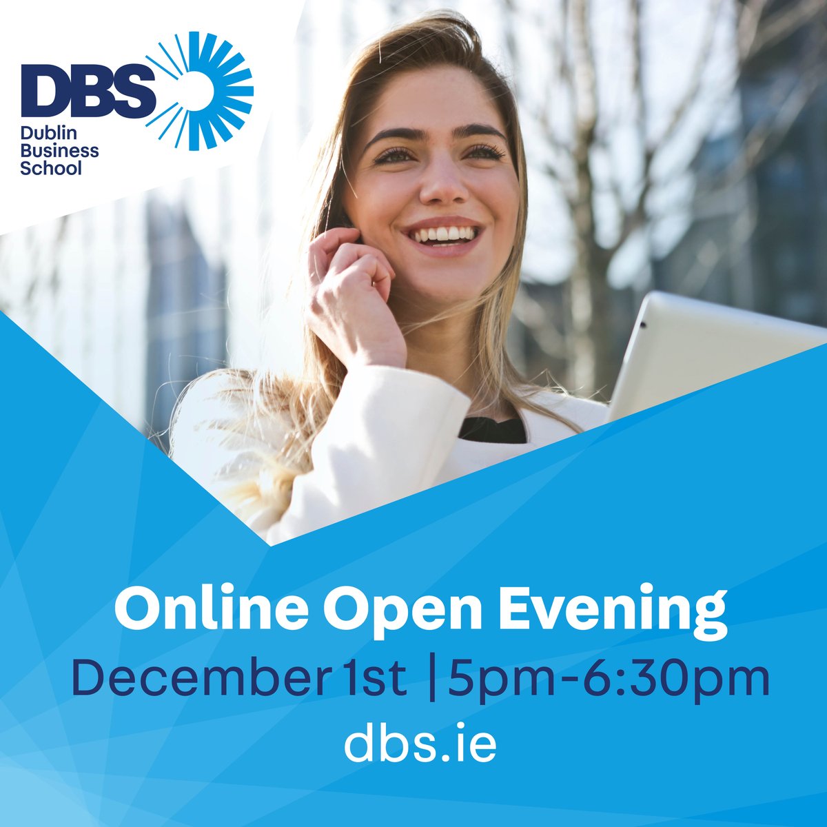 DBScollege's tweet photo. Our FINAL Online Open Evening of 2020 goes live today at 5pm. Have you registered yet? Register NOW before it's too late: https://t.co/HNkPTSYtaM   #RealiseYourAmbitions https://t.co/4Gp05sa0fT